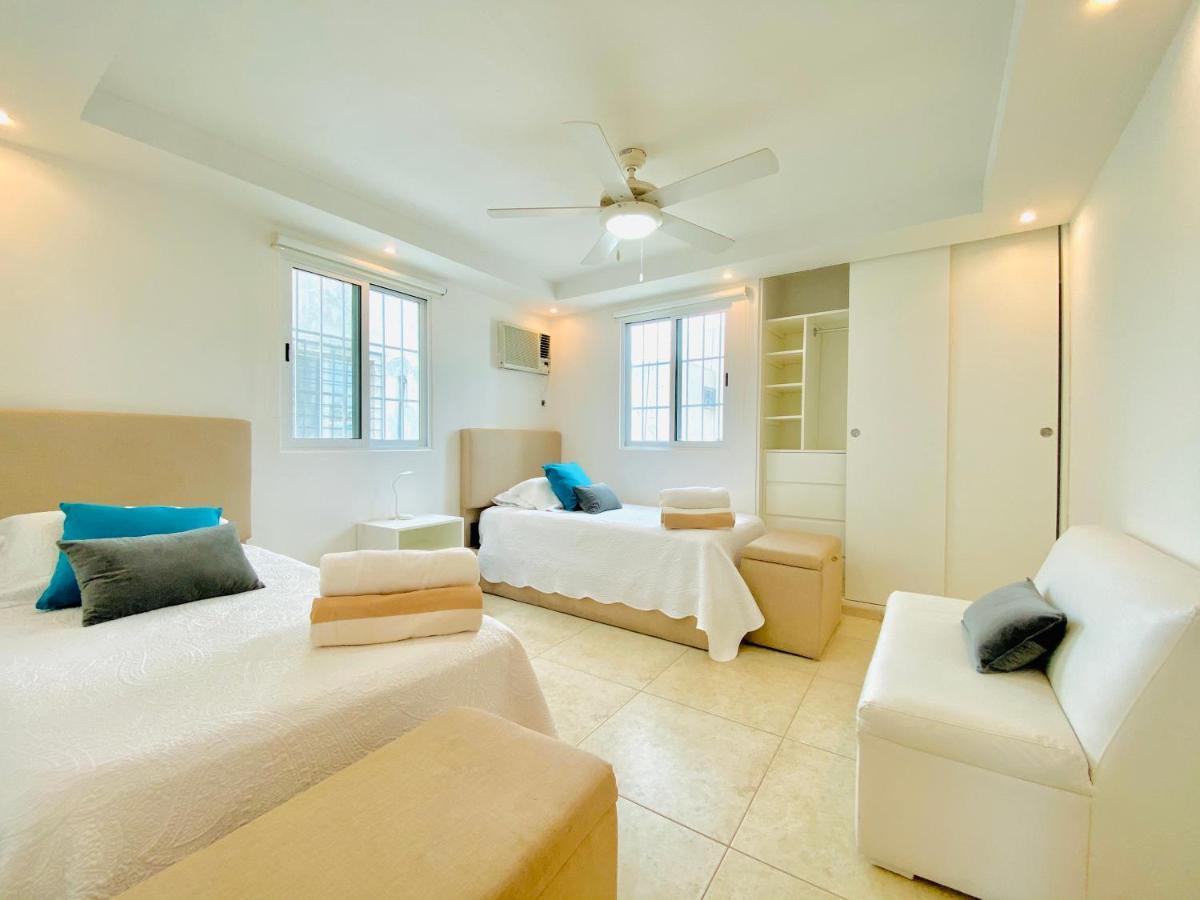 Apartamento cálido y moderno en la entrada de la zona hotelera Cancún Exterior foto