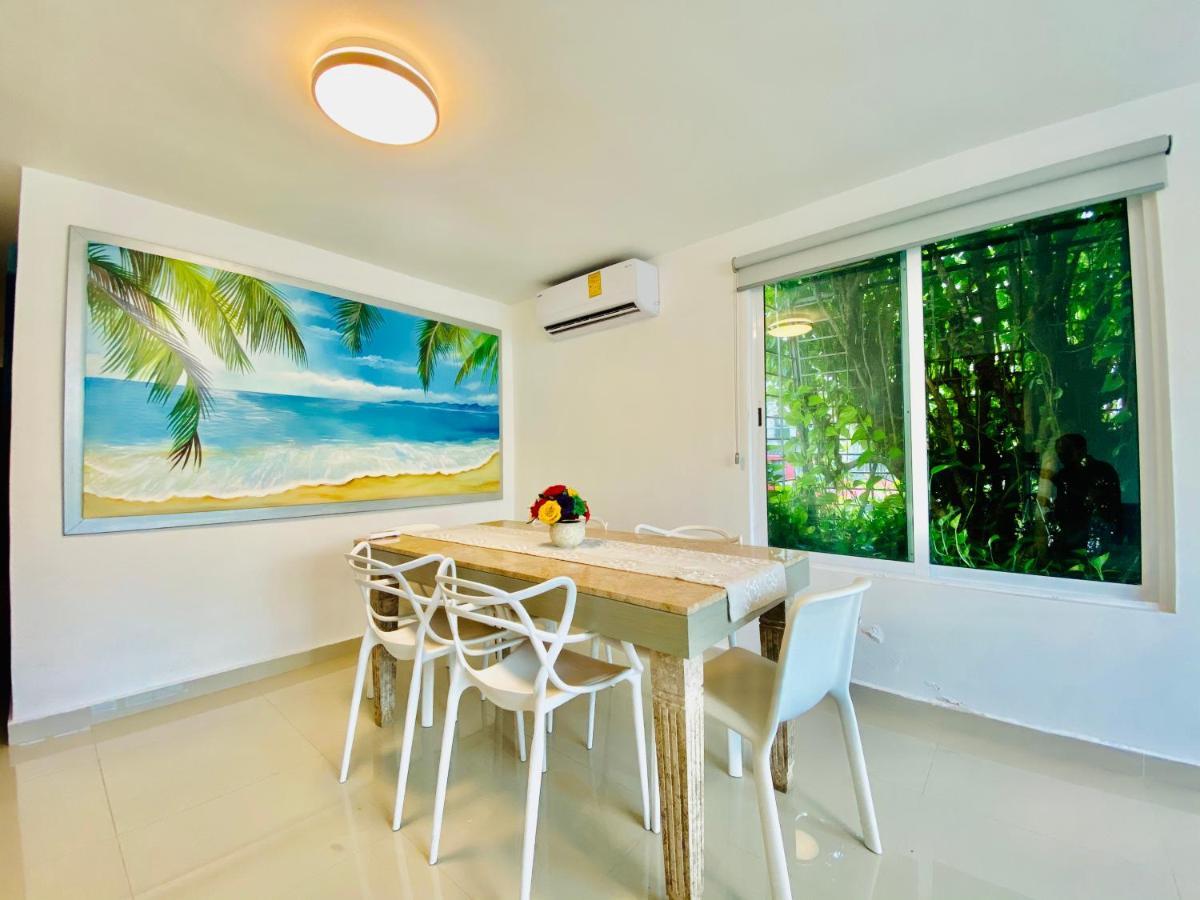 Apartamento cálido y moderno en la entrada de la zona hotelera Cancún Exterior foto
